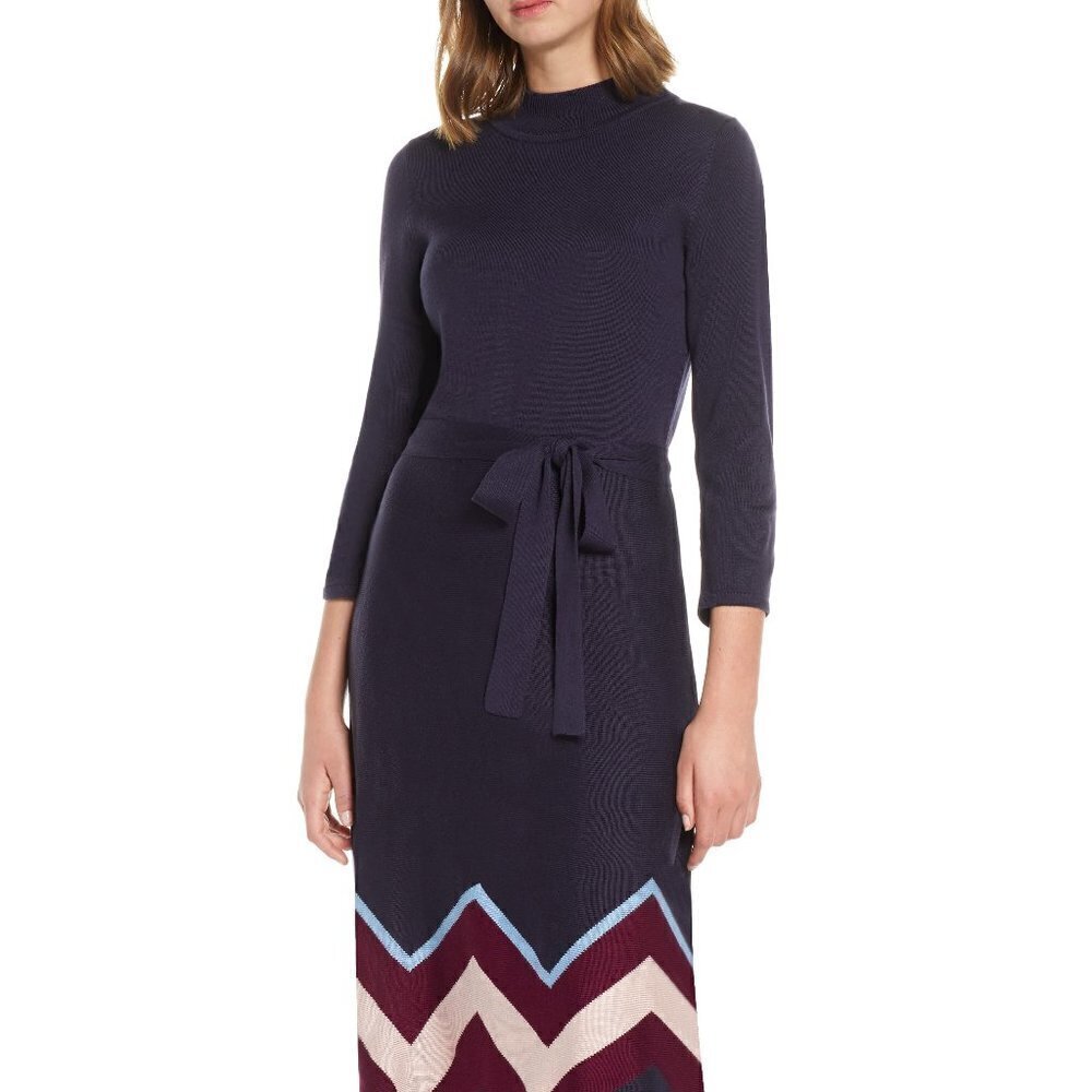 Vince Camuto Mock-Neck sweater Dress - Picture 2 of 14